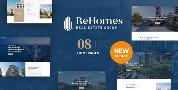 Rehomes 2.0.5 - Real Estate Group WordPress Theme
