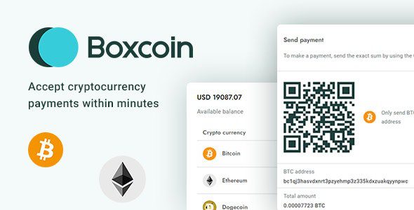 Boxcoin 1.2.4 Nulled - Crypto Payment Plugin for WooCommerce