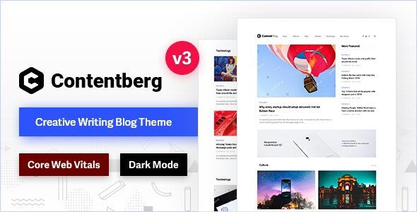 Contentberg 3.0.1 - Content Marketing & Personal Blog