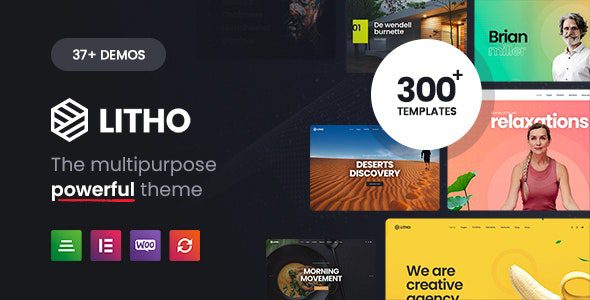 Litho 2.1 - Multipurpose Elementor WordPress Theme
