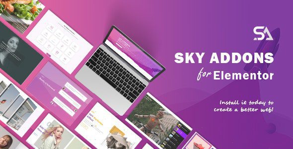 Download Free Sky Addons Pro 4.0.5 - Elementor Page Builder WordPress Plugin Sky Addons Pro 4.0.5 - Elementor Page Builder WordPress Plugin