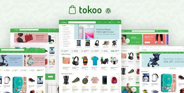 Tokoo 1.1.16 - Electronics Store WooCommerce Theme for Affiliates, Dropship and Multi-vendor Websites