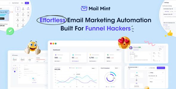 Mail Mint Pro 1.9.0 - Effortless Email Marketing Automation For WordPress
