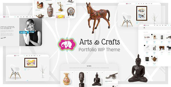 Crafts & Arts 2.5.0 - Handmade Artist WordPress