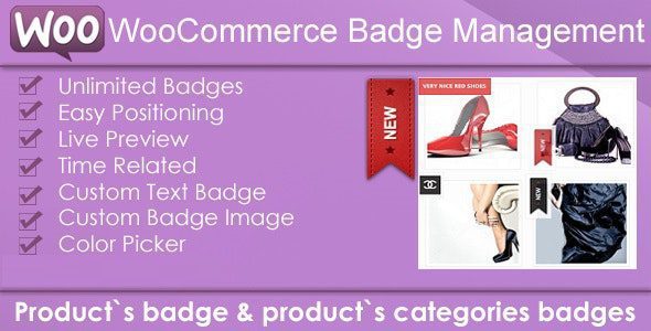 WooCommerce Products Badge Management 5.1