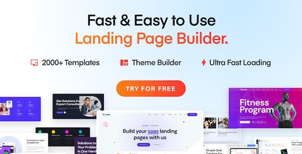 Landio 3.0.10 - Multi-Purpose Landing Page WordPress Theme