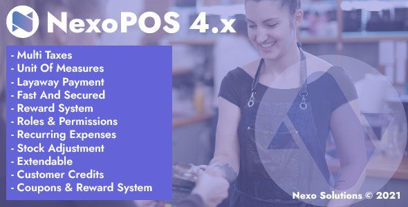 NexoPOS 5.1.0 - POS, CRM & Inventory Manager