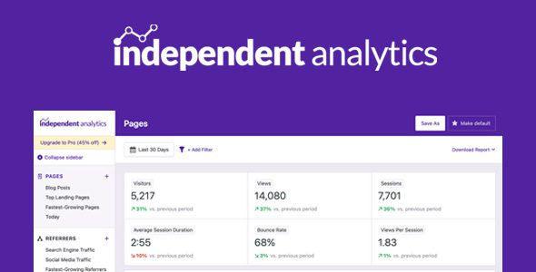 Independent Analytics Pro 2.4.2 - Google Analytics Alternative for WordPress