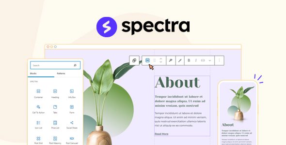 Spectra Pro 1.1.6 - WordPress Page Builder
