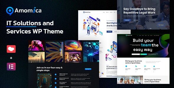Anomica 5.5 - IT Solutions and Services WordPress Theme + RTL