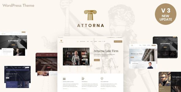 Attorna 3.0 – Law, Lawyer & Attorney