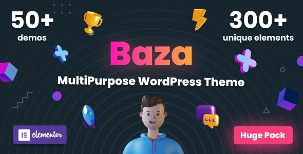 Baza 1.28 - Creative MultiPurpose WordPress Theme