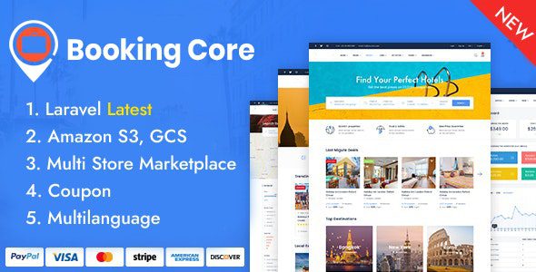 Booking Core 3.6.0 - Ultimate Booking System