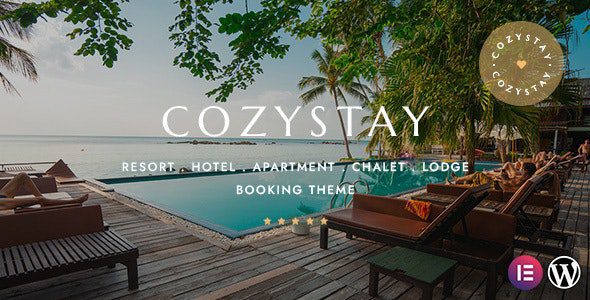 CozyStay 1.4.0 - Hotel Booking WordPress Theme