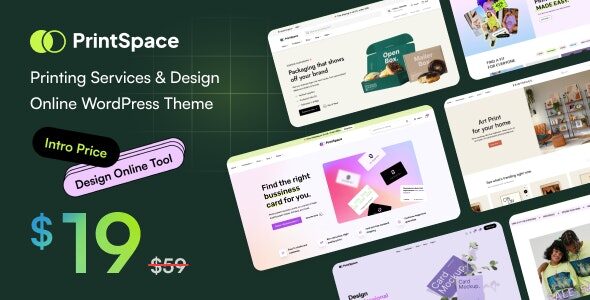 PrintSpace 1.1.4 - Printing Services & Design Online WooCommerce WordPress Theme