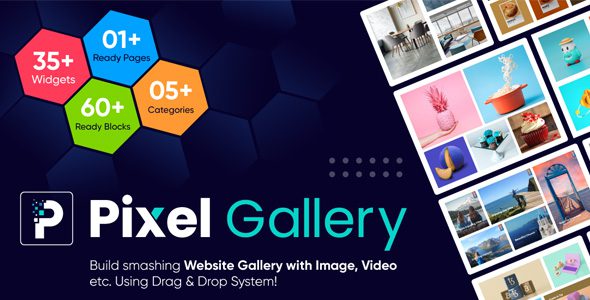 Pixel Gallery Pro 1.4.3 - Addons for Elementor Page Builder