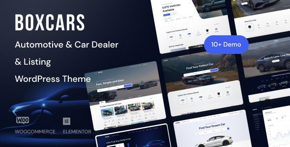 Boxcar 1.1.8 - Automotive & Car Dealer WordPress Theme