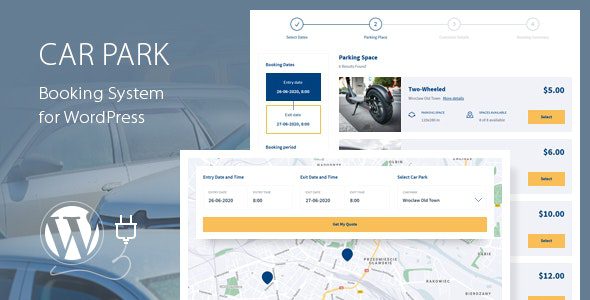 Car Park Booking System for WordPress 2.5