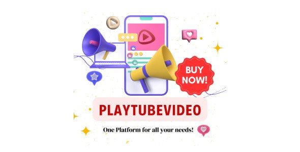 PlayTubeVideo 4.4 Nulled - Live Streaming and Video CMS Platform