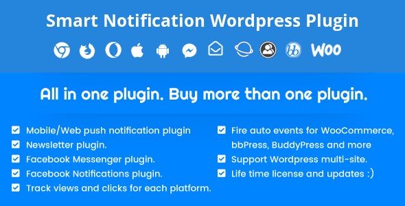 Smart Notification Wordpress Plugin 10.1