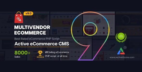 Active eCommerce CMS 9.0 + Addons