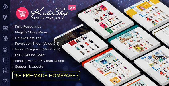 KuteShop 4.2.1 - Fashion, Electronics & Marketplace Elementor WooCommerce Theme (RTL Supported)