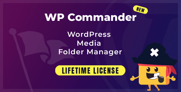 WP Commander 2.4.0 - WordPress Media Library Folders & File Manager