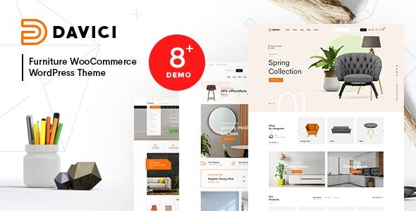 Davici 1.2.9 - Furniture WooCommerce WordPress Theme