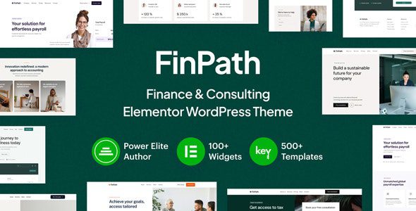 FinPath 1.2 - Finance & Consulting Elementor WordPress Theme