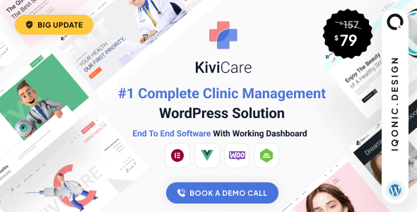 KiviCare 2.2.7 - Medical Clinic & Patient Management WordPress Solution