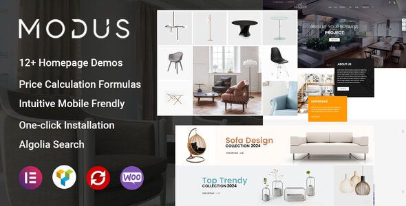 Modus 2.0.7 - Modern Furniture WooCommerce Theme