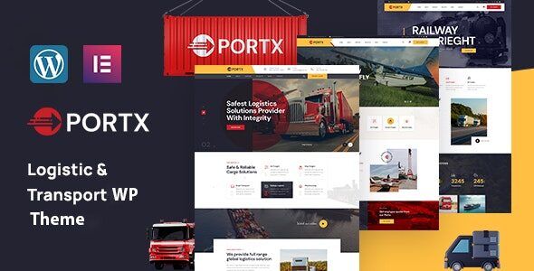 Portx 1.0.7 - Logistics and Transportation WordPress Theme