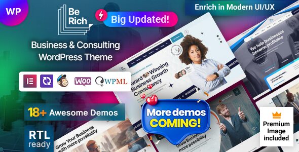 Berich 1.0.4 - Consulting Corporate WordPress Theme