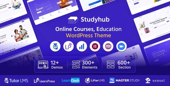 Studyhub 1.0.5 - Education WordPress Theme