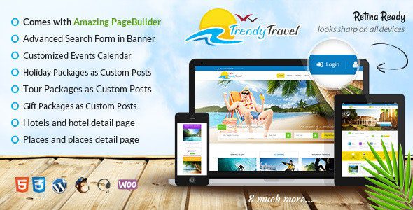 Trendy Travel WordPress 6.1