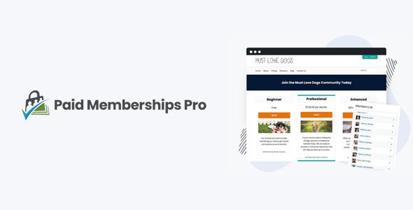 Paid Memberships Pro 3.3.3 + Addons - Membership Plugin and Subscriptions Platform for WordPress