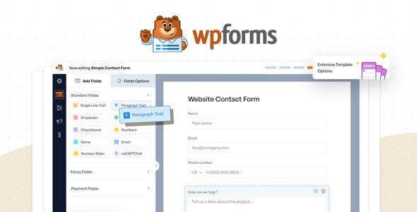 WPForms Elite 1.9.3.1 + Addons - WordPress Form Builder