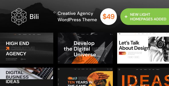 Bili 1.1.13 - Creative Agency WordPress Theme