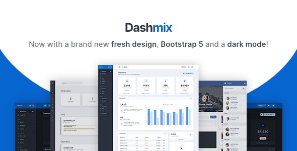 Dashmix 5.10 - Bootstrap 5 Admin Dashboard Template & Laravel 11 Starter Kit