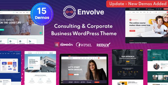 Envolve 2.2 - Consulting Business WordPress Theme