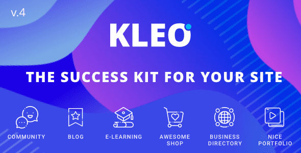 KLEO 5.4.3 - Community Focused & Multi-Purpose BuddyPress WordPress Theme