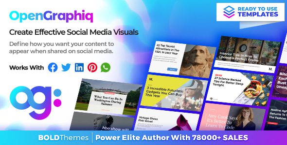 OpenGraphiq 1.1.7 - WordPress Social Image Generator