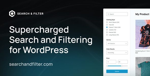 Search & Filter Pro 3.1.3 - Search and Filtering for WordPress