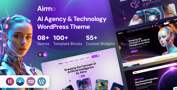 Aimo 1.0.0 - AI Agency & Technology WordPress Theme