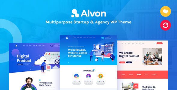 Alvon 2.0.2 - Multipurpose Startup & Agency WordPress Theme