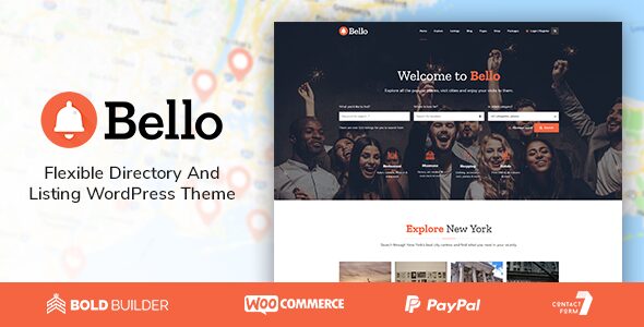 Bello 1.8.1 - Directory & Listing WordPress Theme