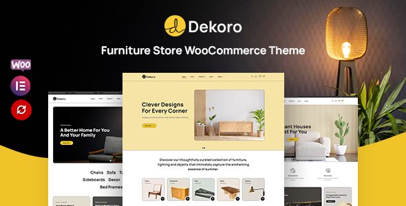 Dekoro 1.0.3 - Furniture Store WooCommerce Theme