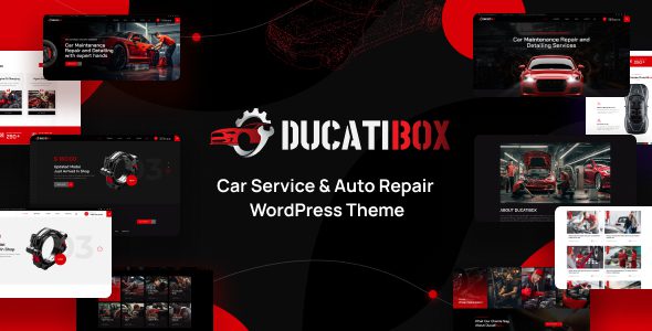 Ducatibox 1.0.3 - Car Service & Auto Repair WordPress Theme