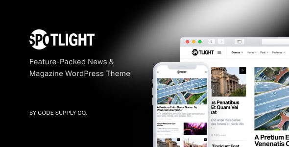 Spotlight 1.7.7 - Feature-Packed News & Magazine WordPress Theme