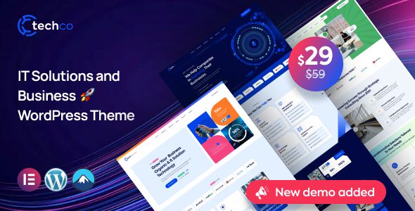 Techco 1.0.2 - IT Solutions & Business WordPress Theme